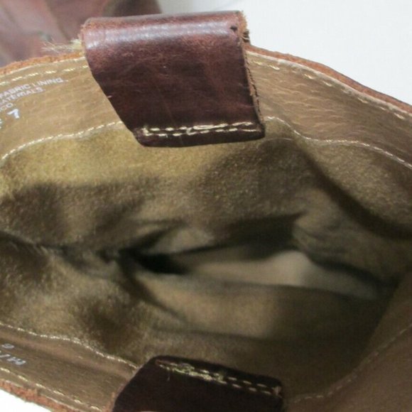 Born Womens Brown Leather Boots Mid Calf Size 6 US /36.5 EU - Picture 8 of 11